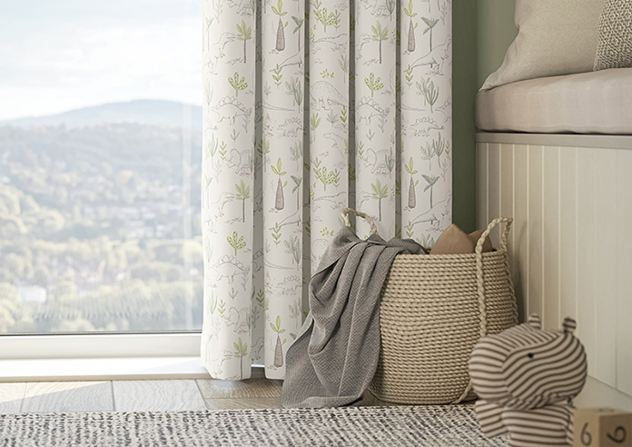 Dino Park, Forest - Made to Measure Curtains - Image 5